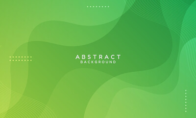 Wall Mural - abstract minimal background with green gradient. fluid gradient shapes composition. futuristic desig