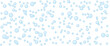 © EVGENIY - Bubbles vector seamless background with flat line icons. Soap texture. Gentle repeating background pattern of blue bubbles on a white background. Abstract wallpaper with fizzy effect