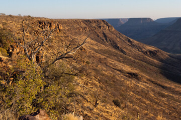 Grootberg valley view in Namibia