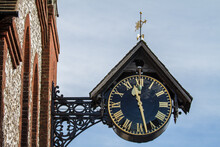 St Michael's Church Hall Clock - High Street, Lewes, UK