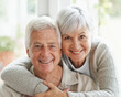 © Anne/peopleimages.com - After all these years, Im still happy I chose him. A loving senior couple smiling at the camera.