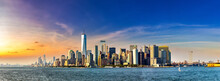 Manhattan Cityscape In New York