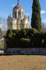 Wall Mural - Panteon de la Duquesa de Sevillano en la ciudad de Guadalajara, comunidad autonoma de Castilla La Mancha, pais de España o Spain