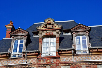 Wall Mural - Houlgate; France - october 9 2020 : the picturesque city