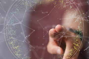  people network structure HR - Human resources management and recruitment