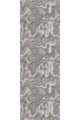 Wall Mural - Grey tonal marbled seamless vertical border edge. Random stone rock paint effect banner stripe background. Marble gray white natural rough phone cover or social media backdrop.