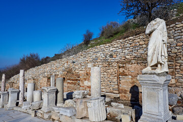 Wall Mural - Ephesus is the ruins of an ancient Greek colonial city in Turkey.
