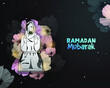 Ramadan Kareem. Islamic greeting card template with ramadan for wallpaper design. Poster, media banner. A set of vector illustrations. eid mubarak sale