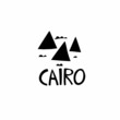Vector hand drawn symbol of Egypt. Travel illustration of Arab Republic of Egypt signs. Hand drawn lettering illustration. Ancient Egyptian landmark logo