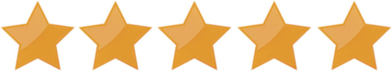 star rating illustration , customer ranking