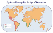 Spanish And Portuguese Territories During The Age Of Explorations