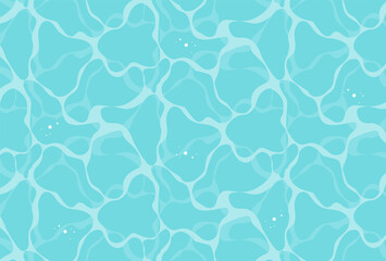 vector background with swimming pool water texture for banners, cards, flyers, social media wallpape