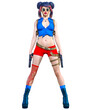 © vladnikon - 3D comics cosplay anime secret agent woman.
