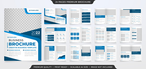 Wall Mural - brochure 24 set 19 edit