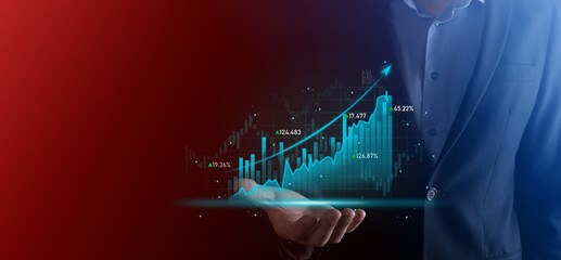 Business developer hand using board framework on virtual modern computer showing innovation Agile software development lean project management tool fast changes concept.Document Management System DMS