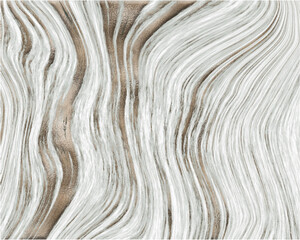 Wall Mural - White Gold Marble texture background vector. Marbling texture design vector