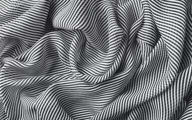 Wall Mural - Striped pattern satin silk, elegant fabric