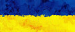 The flag of Ukraine paint oil abstract background