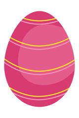 Poster - pink easter egg