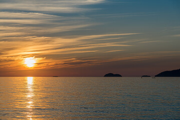 Poster - Sunset on Superior Lake