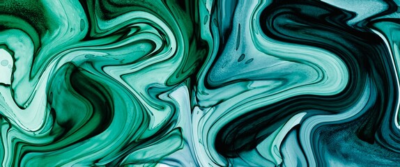  Green abstract background, alcohol ink painting, luxury marble texture, mix of colours, wallpaper for printed materials, trendy decoration for wall art