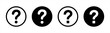 © Evolvect - Question mark icon symbol, vector illustration