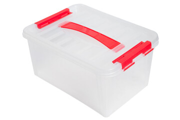 Sticker - Plastic container isolated