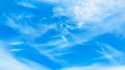 Wall Mural - blue sky with clouds