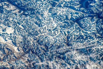 Wall Mural - abstract background from the beauty of the earth's crust. digital enhancement. elements by nasa