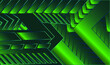 Green abstract 3d background