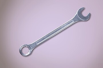 Poster - Classic steel Wrench hand tool