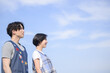 © kapinon - メインビジュアルにも！保育士さんや介護士さんの求人に使えそうなイメージ