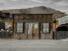Old West Desert California Mine Town Mining Store Abandoned Miners Structure Building Empty Deserted