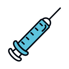 Poster - syringe science icon