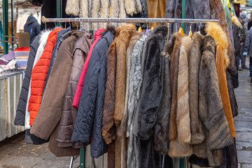 Sticker - Vintage Fur Coats Sale