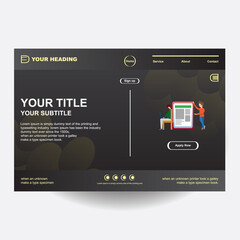 web site design template 