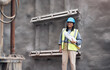 Ill make sure the job gets done. Cropped portrait of an attractive young female construction worker working on site.