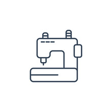 Sewing Machines Icons  Symbol Vector Elements For Infographic Web