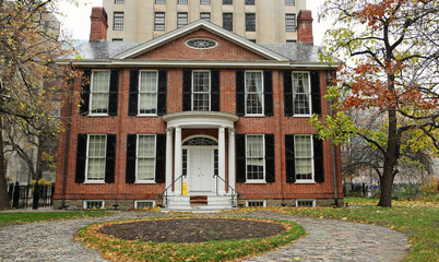 Path to Campbell House Museum - Toronto, Ontario, Canada