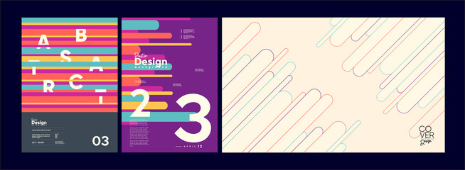 Wall Mural - abstract geometric background. simple shapes with trendy pattern. vector illustration. trendy backgr