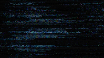 Wall Mural - glitch noise static television vfx pack. visual video effects stripes background, crt tv screen no s