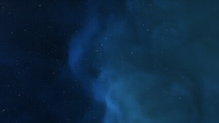 space background with stardust and shining stars. realistic cosmos and color nebula. colorful galaxy