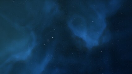 space background with stardust and shining stars. realistic cosmos and color nebula. colorful galaxy