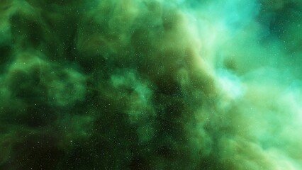 space background with stardust and shining stars. realistic cosmos and color nebula. colorful galaxy