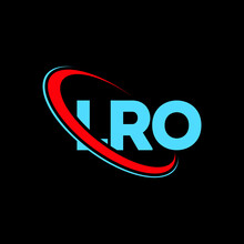 LRO Logo. LRO Letter. LRO Letter Logo Design. Initials LRO Logo Linked With Circle And Uppercase Monogram Logo. LRO Typography For Technology, Business And Real Estate Brand.