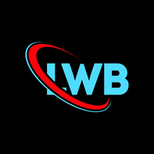 LWB Logo. LWB Letter. LWB Letter Logo Design. Initials LWB Logo Linked With Circle And Uppercase Monogram Logo. LWB Typography For Technology, Business And Real Estate Brand.