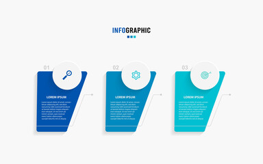 Wall Mural - Business data visualization. Process chart. Abstract elements of graph, diagram with steps, options, parts or processes. Vector business template for presentation. Creative concept for infographic