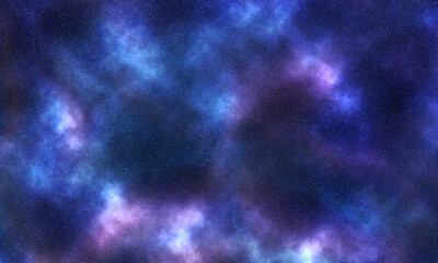 Wall Mural - starfield, space background, night sky with many stars