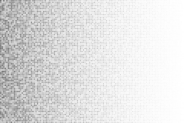 Abstract technology background with textured round shape spot in black and white.