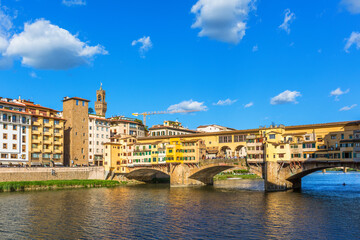 Sticker - Ponte Vecchio bridge in Florence